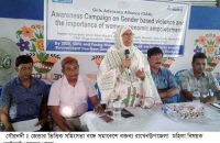 গৌরনদীতে জেন্ডার ভিত্তিক সহিংসতা প্রতিরোধে সমাবেশ