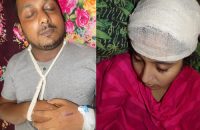 উজিরপুরে গৃহবধু সহ ৩ জনকে কুপিয়ে জখম