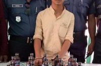 গৌরনদীতে ফেন্সিডিল ও ইয়াবাসহ মাদক ব্যবসায়ী গ্রেপ্তার