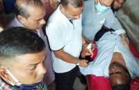 গৌরনদীর আহত যুবদল নেতাকে হাসপাতালে দেখতে যান কেন্দ্রীয় ও জেলা নেতৃবৃন্দ