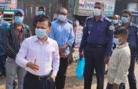 গৌরনদীতে মাক্স না পরায় জড়িমানা