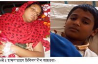 গৌরনদীতে প্রতিপক্ষের হামলায় নারী ও শিশু আহত
