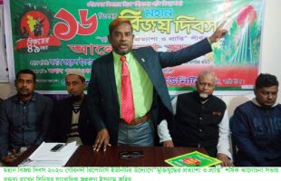 বিজয় দিবস উপলক্ষে গৌরনদীতে “মুক্তিযুদ্ধের প্রত্যশা ও প্রাপ্তি” শীর্ষক আলোচনা সভা