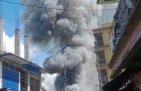 গৌরনদী বন্দরে অগ্নিকান্ডে ১২টি দোকান ভস্মিভূত