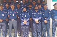 অর্ধ বার্ষিক পরিদর্শনে গৌরনদী মডেল থানা কার্যক্রমে সন্তুষ্ট  এডিশনাল এসপি শারমিন  ‎