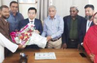 গৌরনদী উপজেলা নির্বাহী কর্মকর্তার হোমিওপ্যাথিক কলেজ পরিদর্শন ও মতবিনিময়