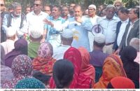 গৌরনদী পৌর এলাকায় স্বপনের উঠান বৈঠক, পথসভা ও গণসংযোগ