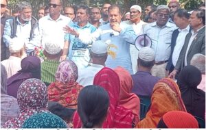 গৌরনদী পৌর এলাকায় স্বপনের উঠান বৈঠক, পথসভা ও গণসংযোগ