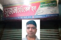 গৌরনদীতে হাতুরে চিকিৎসকের ইনজেকশনে যুবকের মৃত্যু