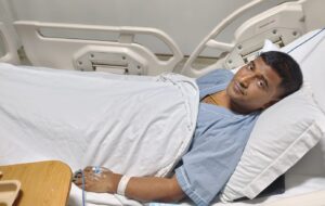 নলচিড়া সার্বজনীন পূজা উদযাপন পরিষদের সভাপতি ও  সমাজসেবক বাবু তাপস বনিক গুরুতর  অসুস্থ্য